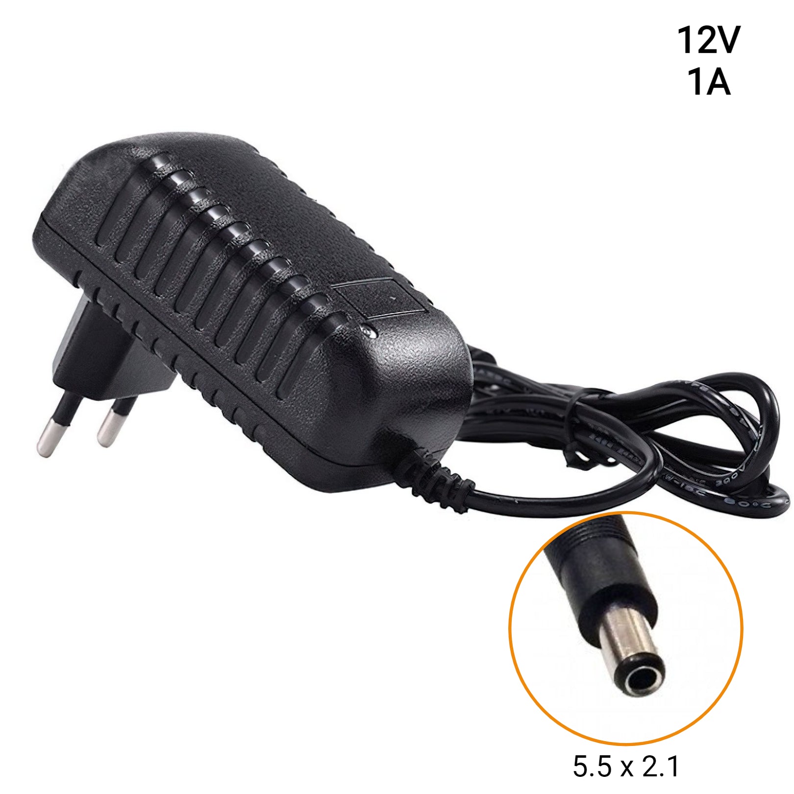 AC/DC Struen Adapter - Switching Adapter - 12V 1A - 5.5x2.1mm