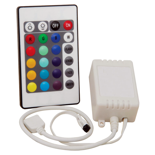 Kontroler za RGB LED svetlo / lenta so Dalecinski upravuvac