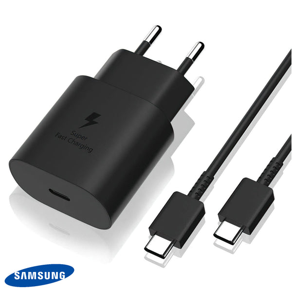 Adapter / Polnac so Kabel - Samsung 25W Super Fast Charging - Black