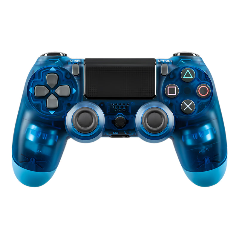 Wireless Kontroler Joystick - Double Shock Playstation 4 - Clear Blue