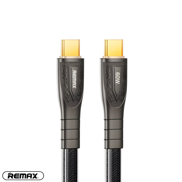 Kabel za Telefon - Remax - Type C vo Type C - 1.2m - 60W