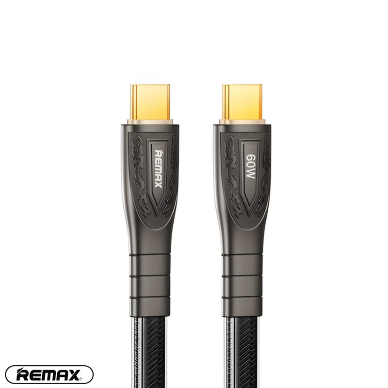 Kabel za Telefon - Remax - Type C vo Type C - 1.2m - 60W