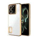 Maska za Telefon - Xiaomi 13T / 13T Pro - Metallic Edges - Gold