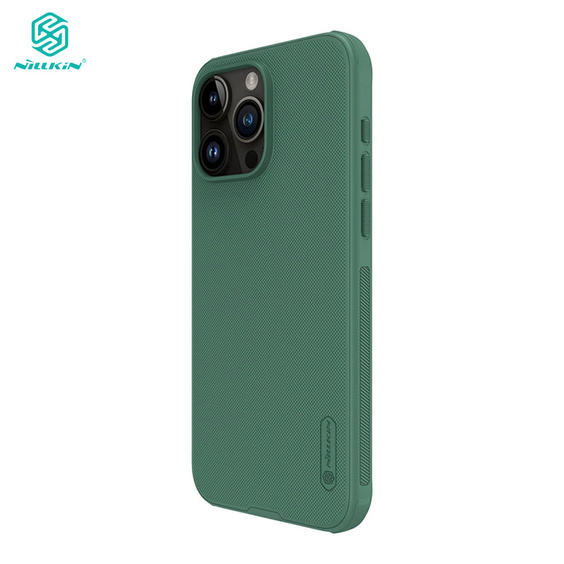 Maska za Telefon iPhone 15 Pro - Nillkin - Green - Super Frosted Shield Pro