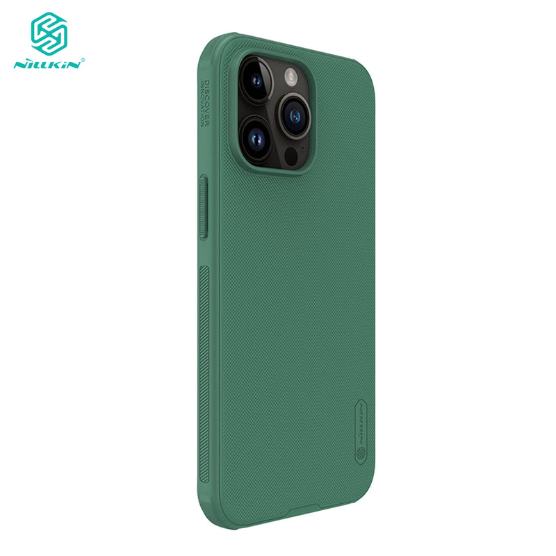 Maska za Telefon iPhone 15 Pro - Nillkin - Green - Super Frosted Shield Pro