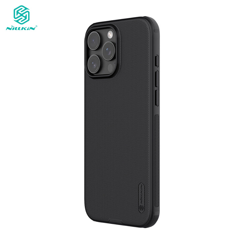 Maska za Telefon iPhone 16 Pro - Nillkin - Black - Super Frosted Shield Pro