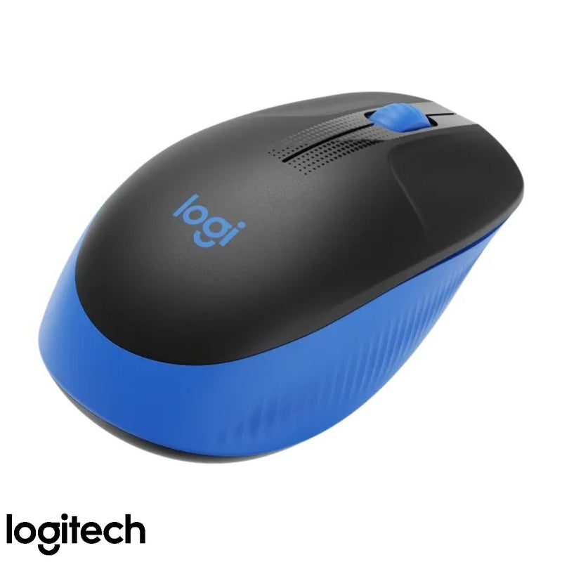 Wireless Gluvce - Logitech M190 - Black and Blue