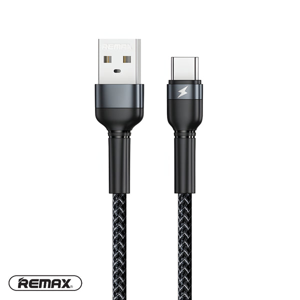 Kabel za Telefon - Remax - Type-C Braided - Black