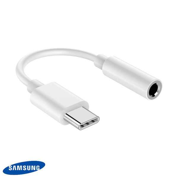 Audio Adapter - Samsung - Type-C vo 3.5mm (AUX) za Slusalki - White