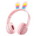 Wireless Slusalki - Bunny Ears - Pink