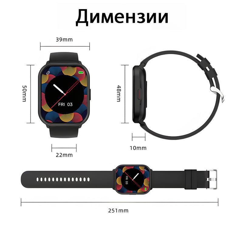 Pameten Casovnik - Smart Watch - FitPro Ultra T13