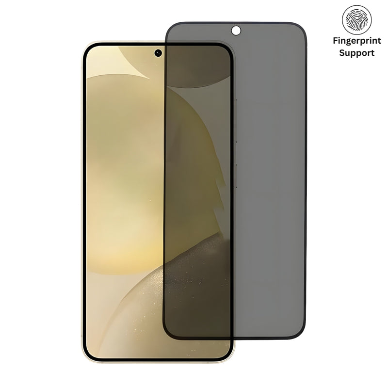 Zastitno Staklo za Samsung Galaxy S25 Edge - 5D Antistatic - Privacy - (Fingerprint Support)