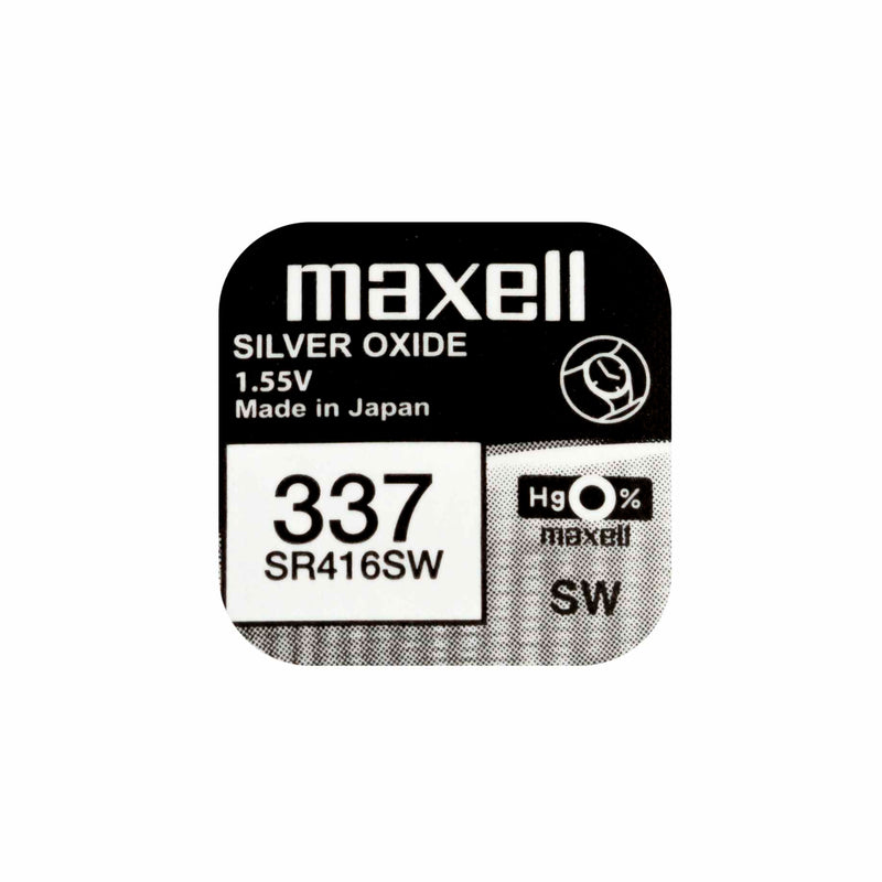Baterija kopce - Maxell 337 (SR416SW)
