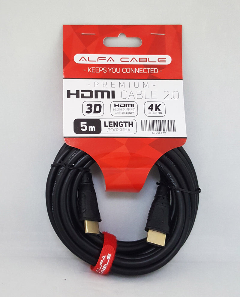 Video Kabel - HDMI - 2.0 - 5m