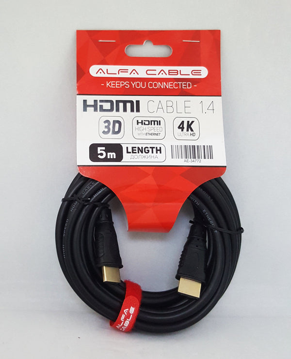 Video Kabel - HDMI - 1.4 - 5m