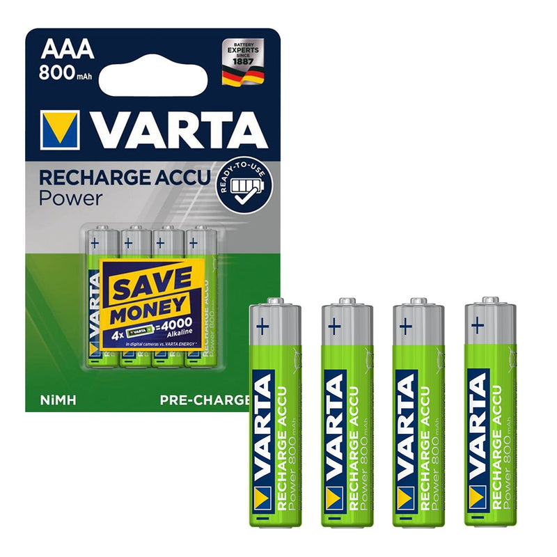Baterija Rechargeable AAA - Varta 800mAh