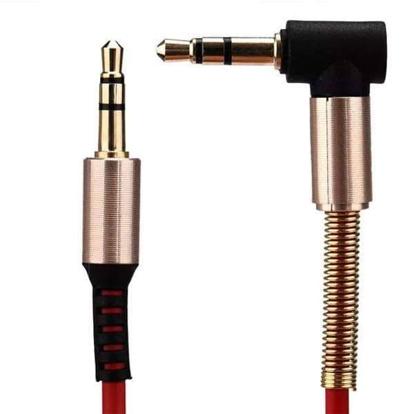 Audio kabel - Remax - AUX 3.5mm stereo vo 3.5mm stereo agolen - metalen