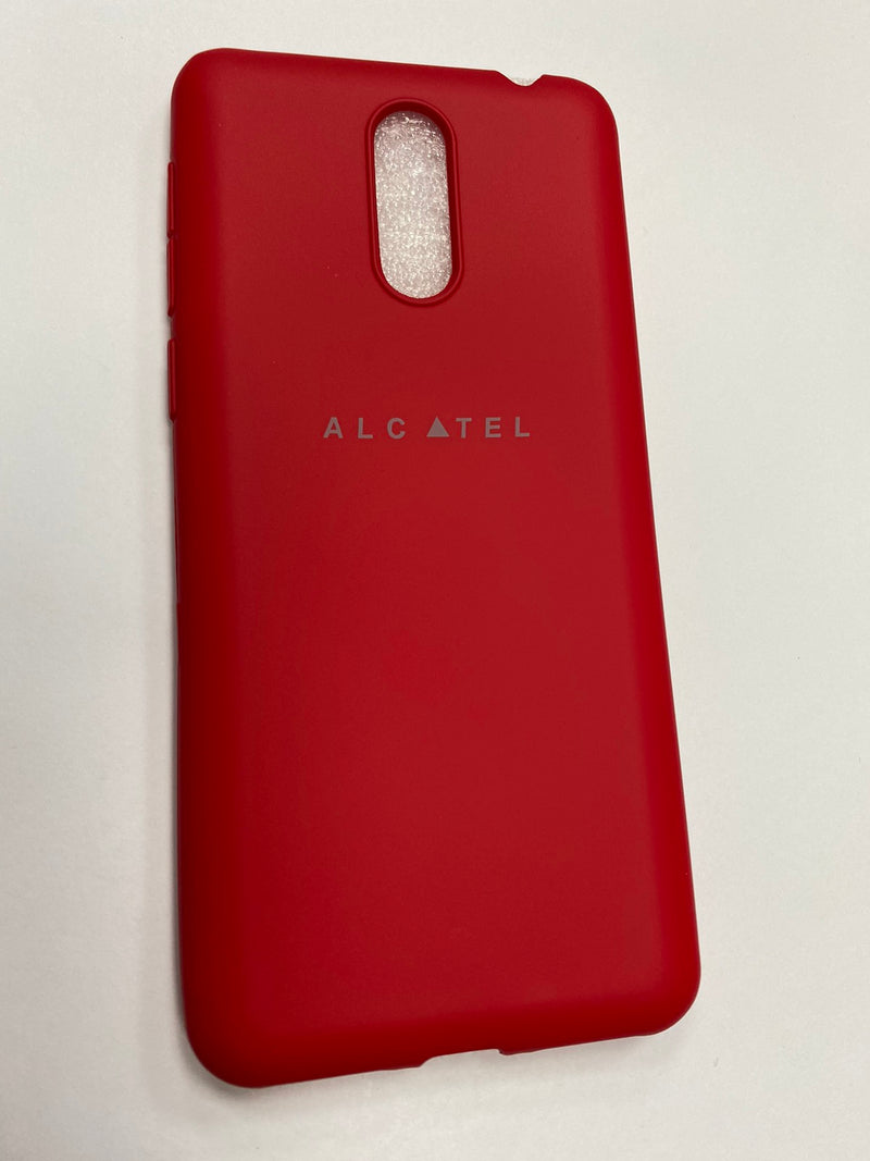 Maska za telefon Alcatel 1 X - Dark Red