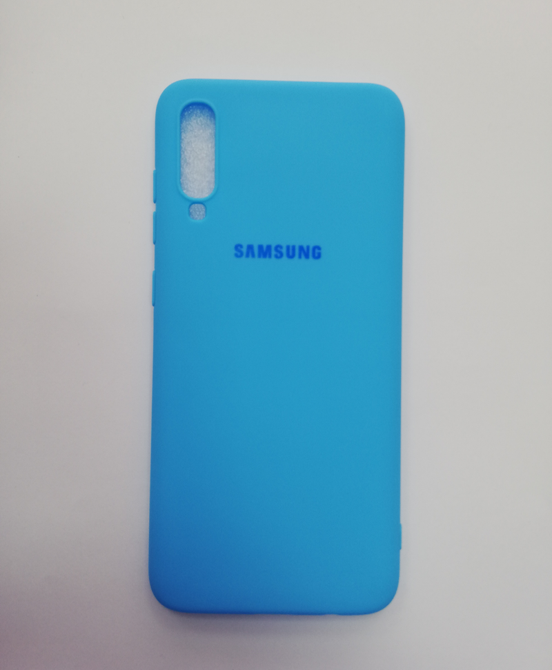 Maska za telefon Samsung A70 - Guma Light Blue