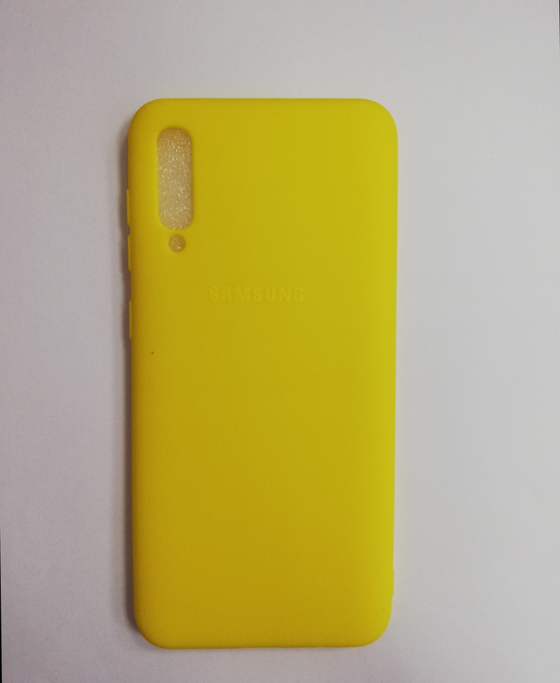 Maska za telefon Samsung A50 / A50s / A30s - Guma Yellow