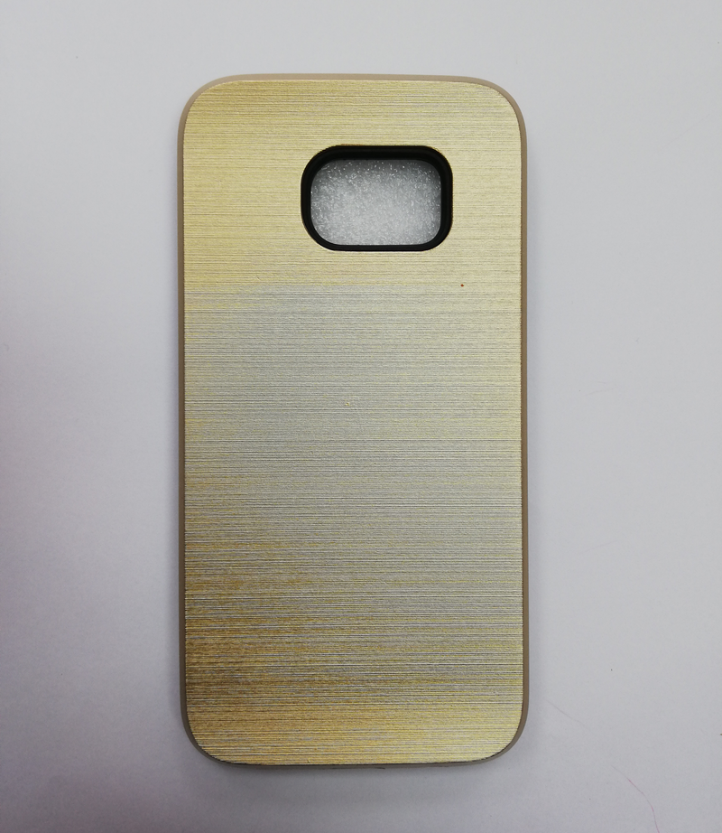 Maska za telefon Samsung S7 - Black Cover Gold