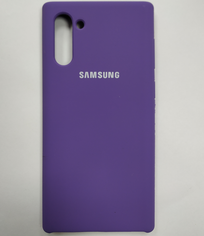 Maska za telefon Samsung Note 10 - Silky Soft Purple