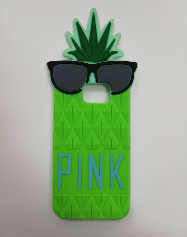 Maska za telefon Samsung S7 Edge - Guma Pineapple