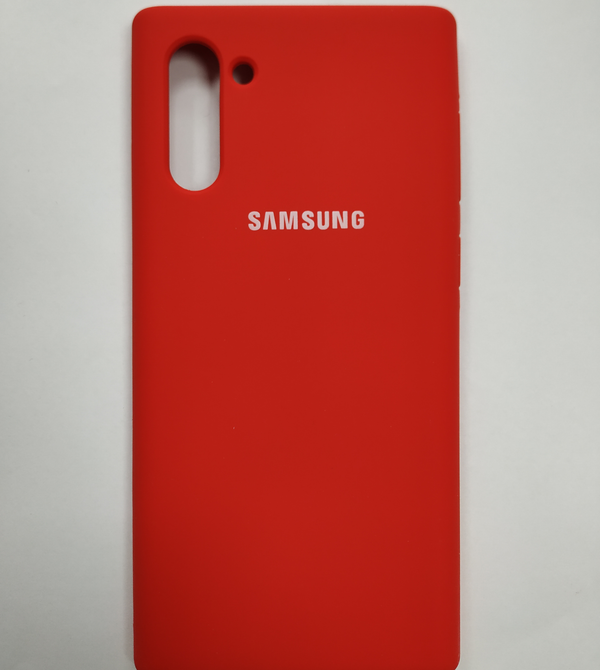 Maska za telefon Samsung Note 10 - Silky Soft Red