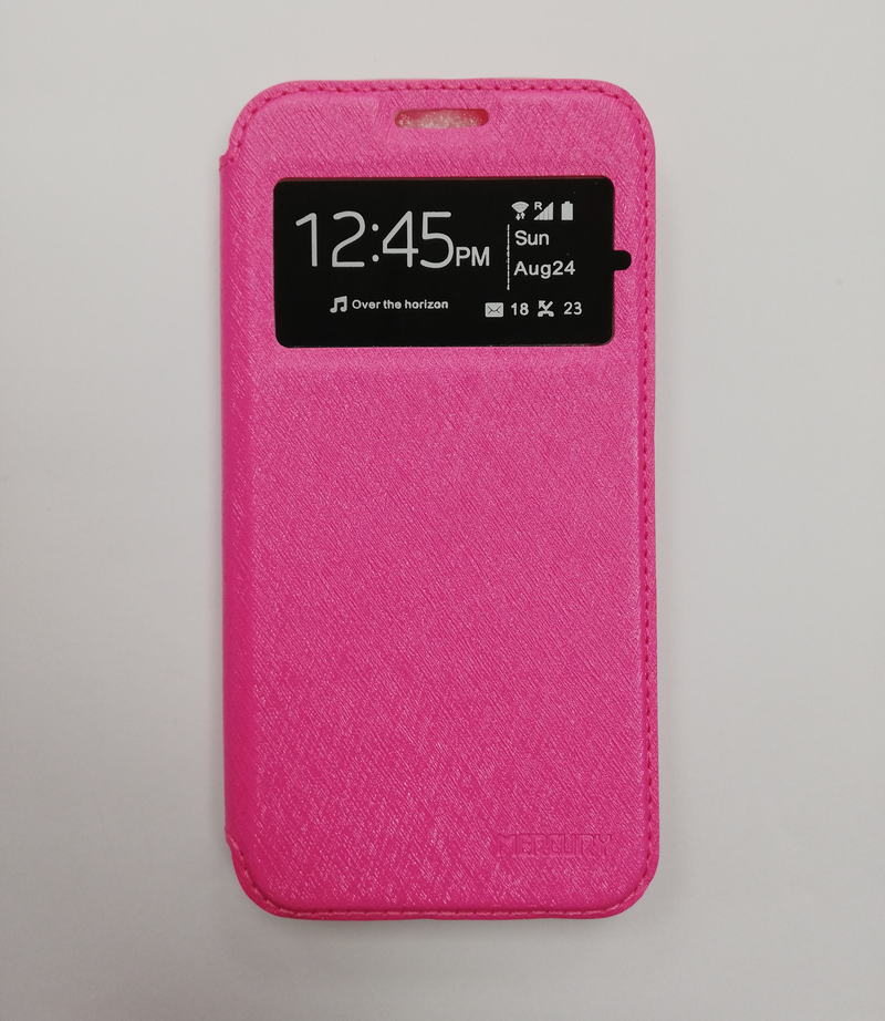 Maska za telefon Samsung S6 edge - Flip Pink