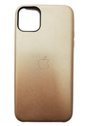 Maska za telefon Iphone 11 Pro Max - Leather case gold