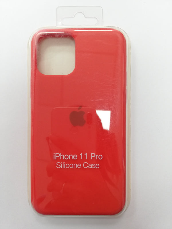 Maska za telefon Iphone 11 Pro - Original Silicon Case Red