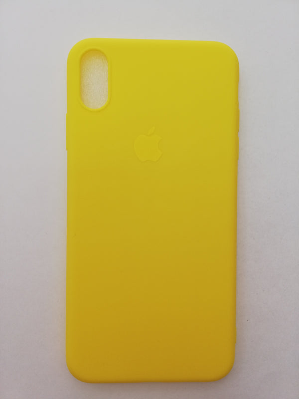 Maska za telefon Iphone Xs Max - Guma Yellow
