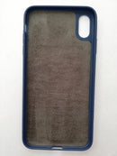 Maska za telefon Iphone Xs Max - Silkey Soft Dark Blue