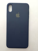 Maska za telefon Iphone Xs Max - Silkey Soft Dark Blue