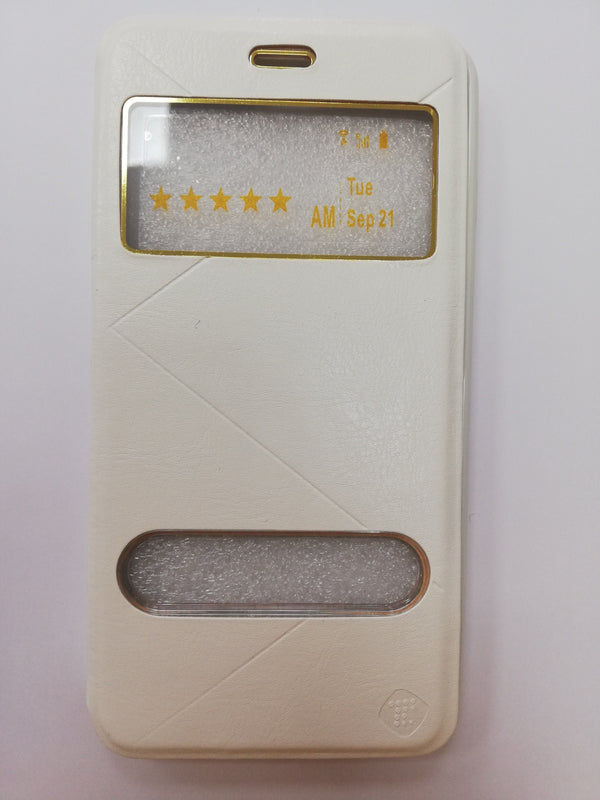 Maska za Telefon - iPhone 6 plus / 6s plus - Flip White Gold