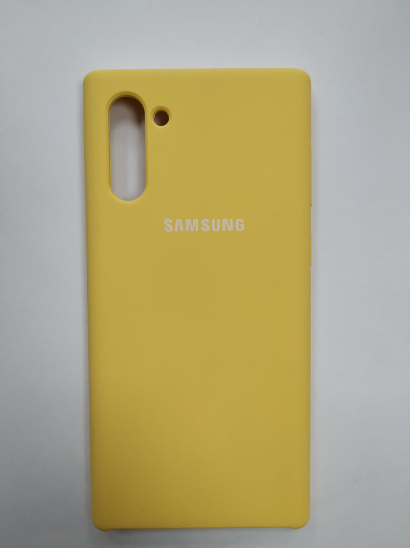 Maska za telefon Samsung Note 10 - Silky Soft Yellow