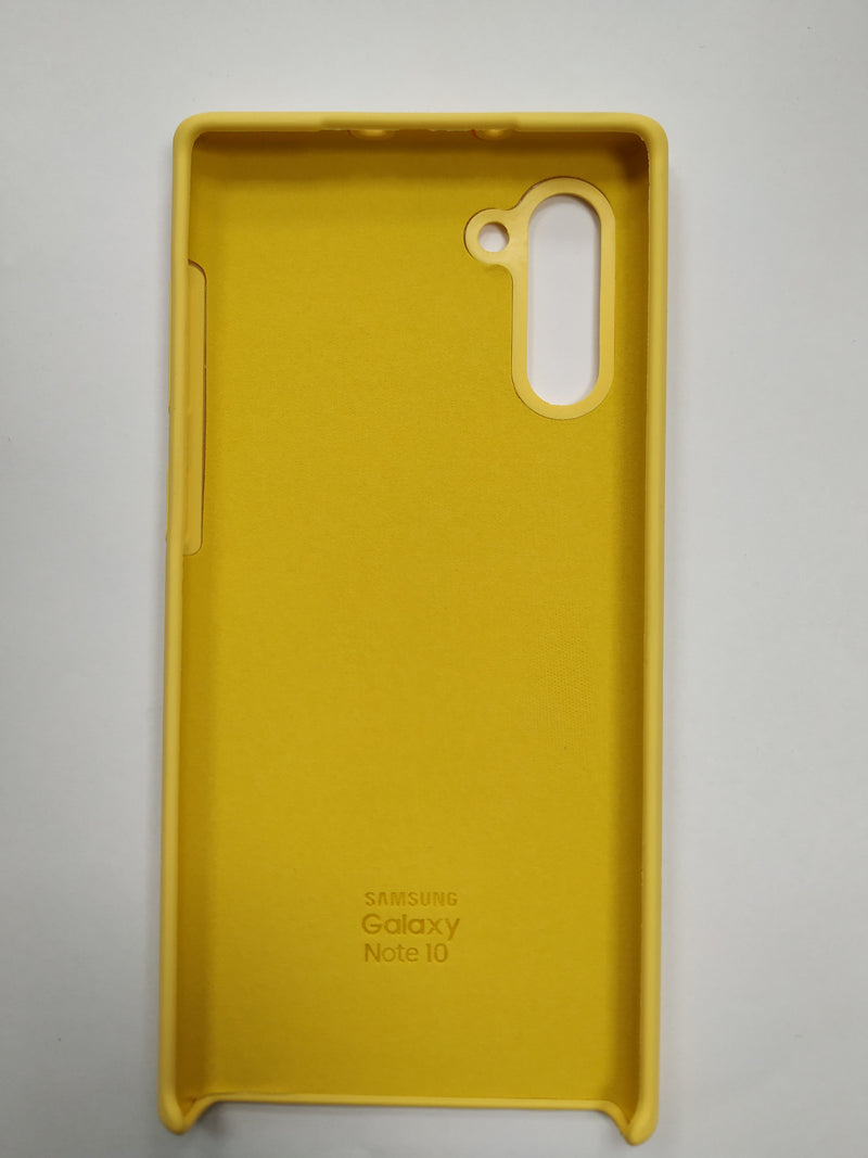Maska za telefon Samsung Note 10 - Silky Soft Yellow