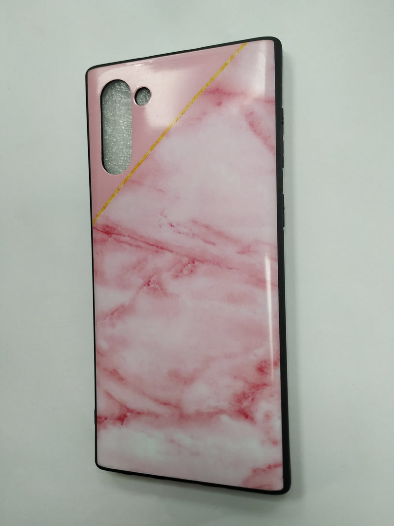 Maska za telefon Samsung Note 10 - Illusion Marble Pink