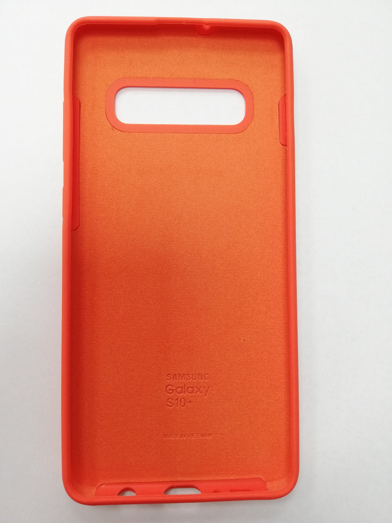 Maska za Telefon Samsung S10 Plus - Silkey Soft Orange