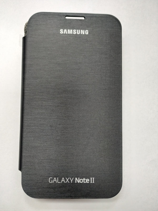 Maska za telefon Samsung Galaxy Note 2 - Flip Cover Black