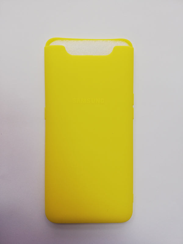 Maska za telefon Samsung A80 - Guma Yellow