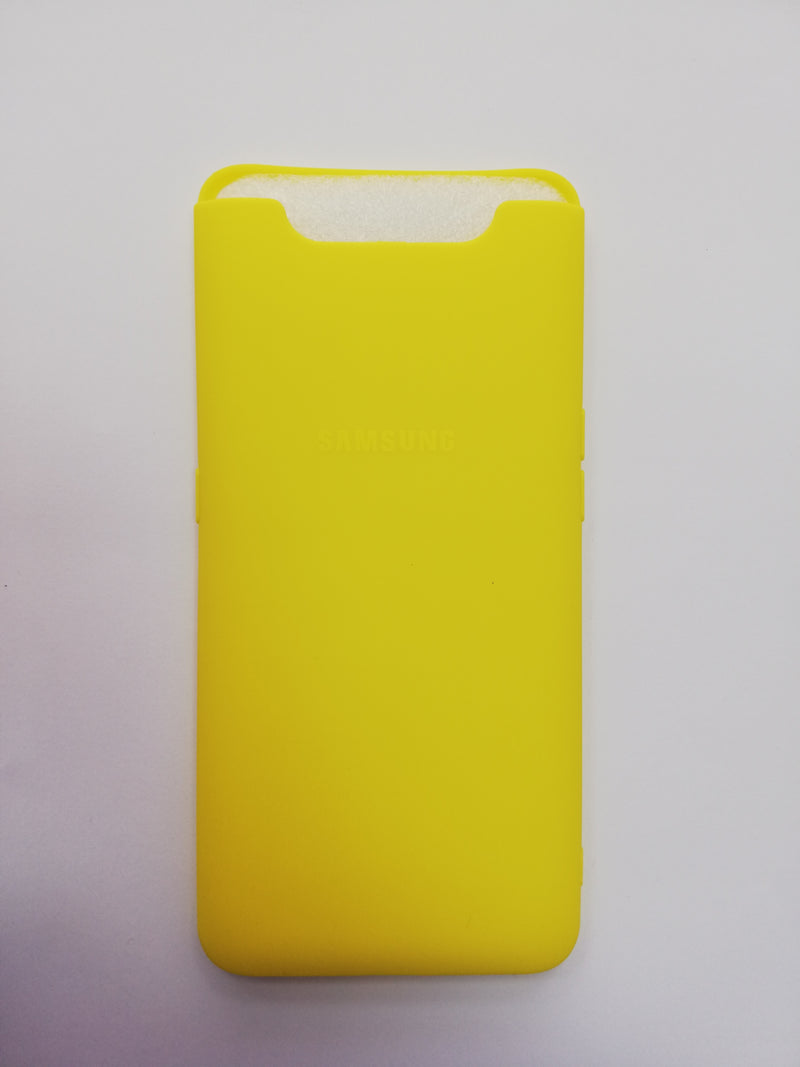 Maska za telefon Samsung A80 - Guma Yellow
