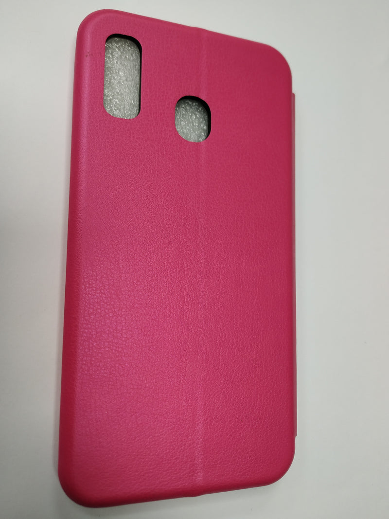 Maska za telefon Samsung A20 - Flip Cover Hot Pink