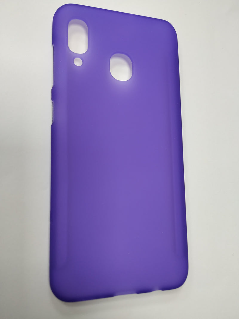 Maska za telefon Samsung A20 - Clear Purple Matte