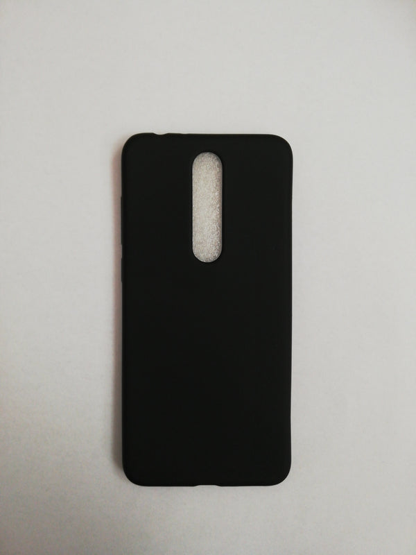 Maska za telefon Nokia 5.1 Plus - Guma Black