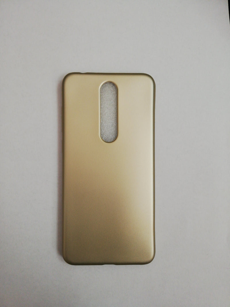 Maska za telefon Nokia 5.1 Plus - Guma Gold