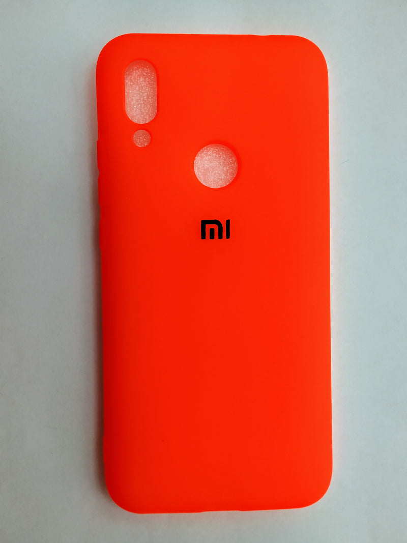 Maska za telefon Xiaomi Redmi 7 - Guma Fluorescent Orange