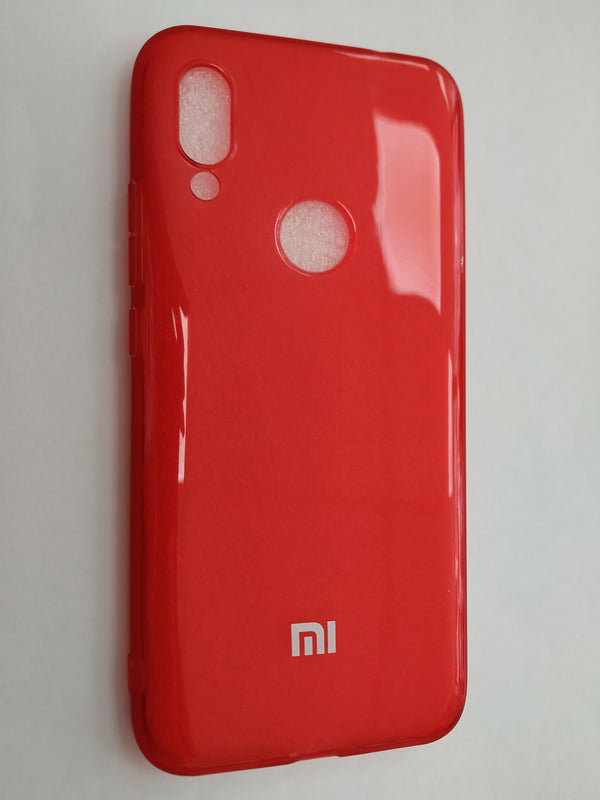 Maska za telefon Xiaomi Redmi 7 - Guma Clear Red