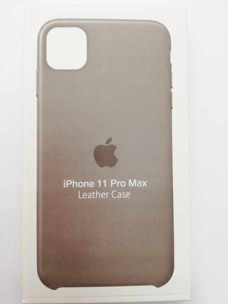 Maska za telefon Iphone 11pro max - Leather Case Dark Gray