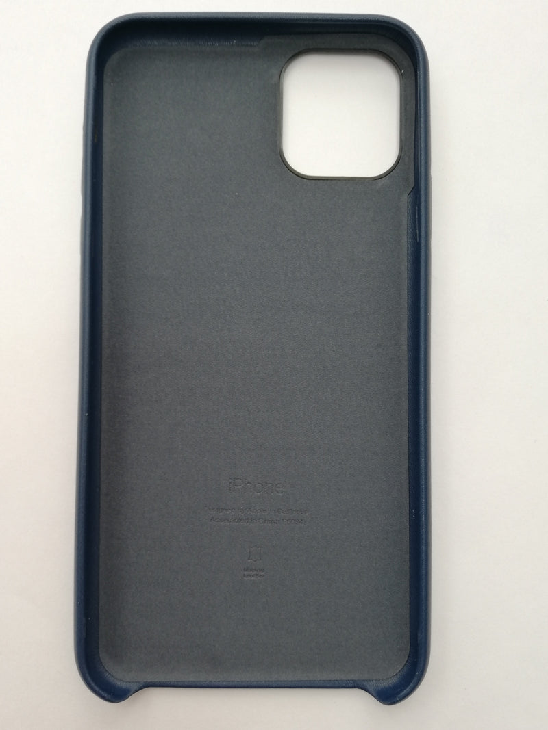 Maska za telefon Iphone 11pro max - Leather Case Dark Blue
